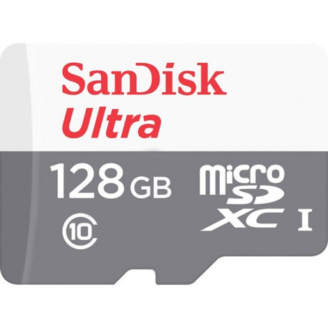 Thẻ Nhớ SanDisk microSD Ultra 128GB Class 10 SDSQUNR-128G- GN6MN