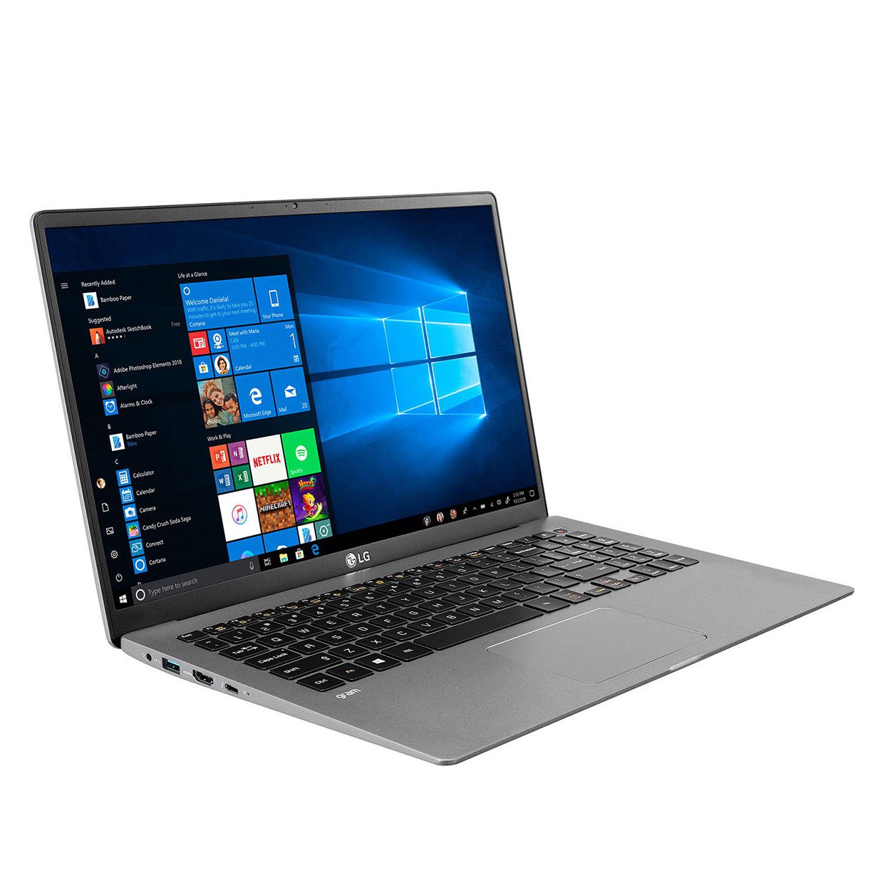 Laptop LG Gram 2020 15Z90N-V.AR55A5 - Dark Silver
