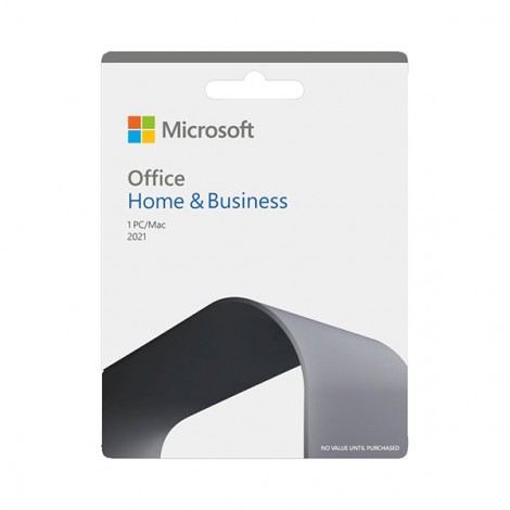 Phần mềm Microsoft Office Home and Business 2021 English APAC EM Medialess-T5D-03510