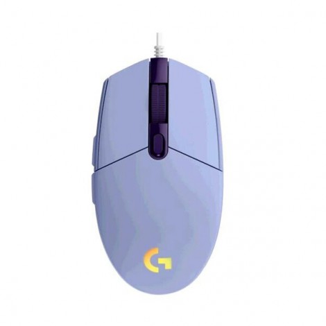 Chuột Gaming có dây Logitech G203 Màu Tím Lilac (910-005853)