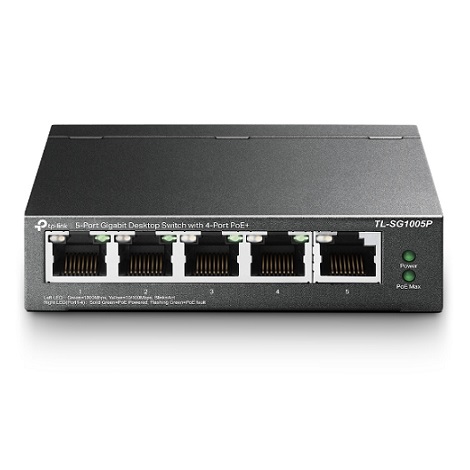 Switch TP-Link TL-SG1005P 5-Port