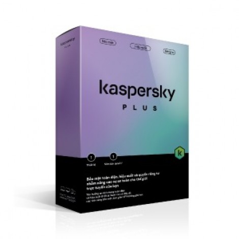 Phần mềm diệt Virus Kaspersky Plus 5U (5 thiết bị)