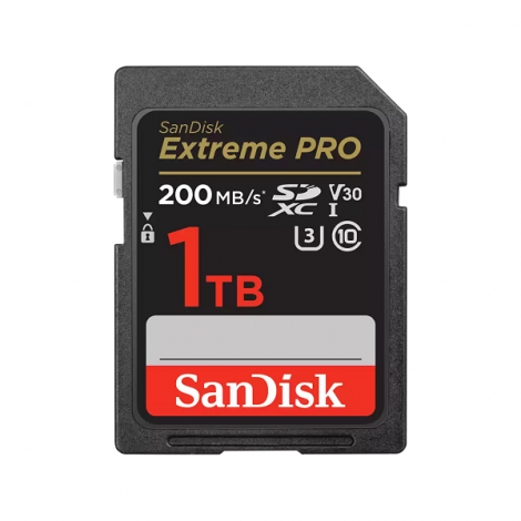Thẻ nhớ SD Sandisk Extreme Pro SDXC 1TB C10, UHS-I SDSDXXY-1T00-GN4IN
