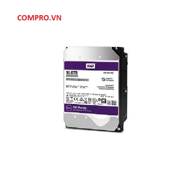 Ổ cứng Hardisk PC Desktop HDD WD 10TB WD100PURZ (Tím)