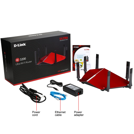 Thiết Bị Mạng Router Wifi D-Link DIR 890L 4