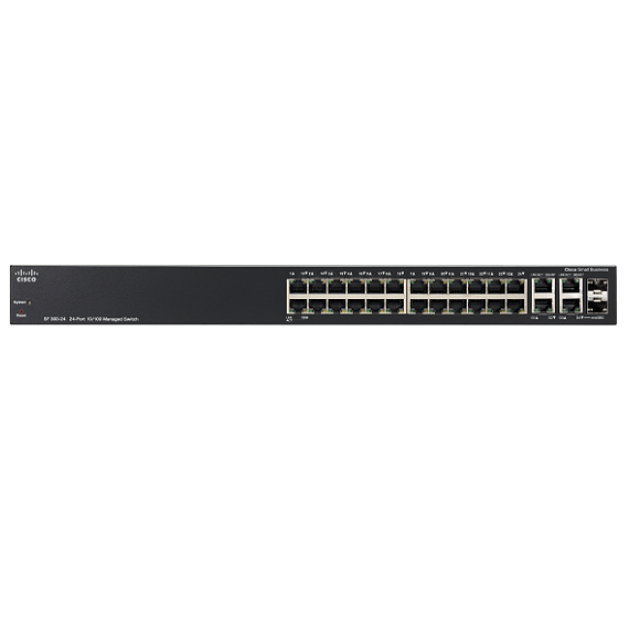 Thiết bị mạng Switch Cisco 24P SRW224G4-K9 2