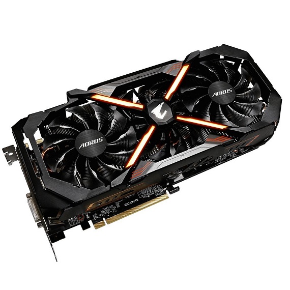 Card màn hình Gigabyte AORUS GeForce GTX 1080 Ti 11GB N108TAORUS-11GD 1