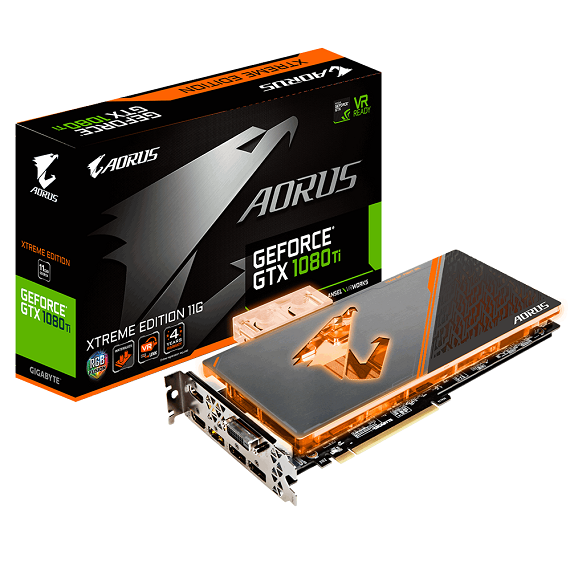 Card màn hình Gigabyte AORUS GeForce GTX 1080Ti 11GB N108TAORUSX WB-11GD 4