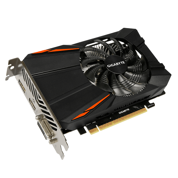 Card màn hình Gigabyte GeForce GTX 1050 2GB N1050D5-2GD 1
