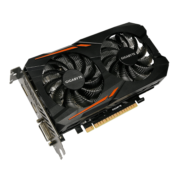 Card màn hình Gigabyte GeForce GTX 1050 Ti 4GB N105TOC-4GD 1
