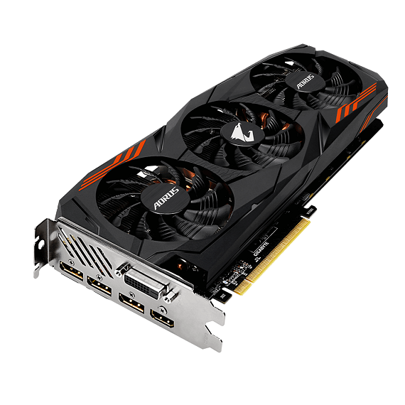 VGA Gigabyte AORUS GeForce GTX 1070Ti 8GB N107TAORUS-8GD 1