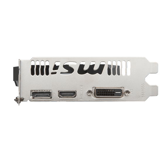 Card màn hình Msi GeForce GTX 1050 2GB GTX1050 2G OCV1 2