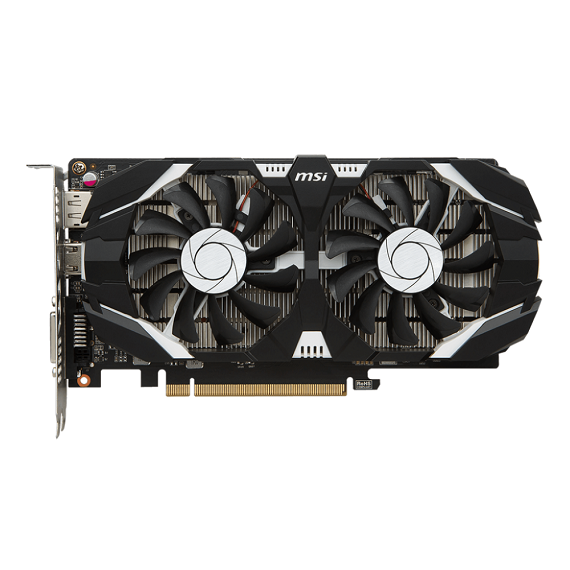 Card màn hình VGA Msi GeForce GTX 1050 Ti4GB GTX1050Ti 4GT OCV1