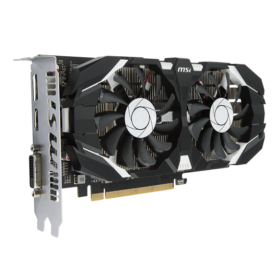 Card màn hình VGA Msi GeForce GTX 1050 Ti4GB GTX1050Ti 4GT OCV1 1