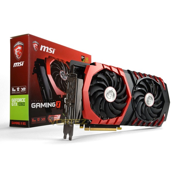 Card màn hình VGA MSI GeForce GTX 1060 6GB GDDR5 Gaming X (GTX-1060-GAMING-X-6G) 3