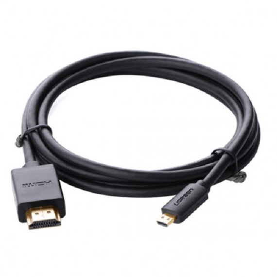 Cáp Micro HDMI to HDMI dài 1,5m chính hãng Ugreen 30102 cao cấp 2