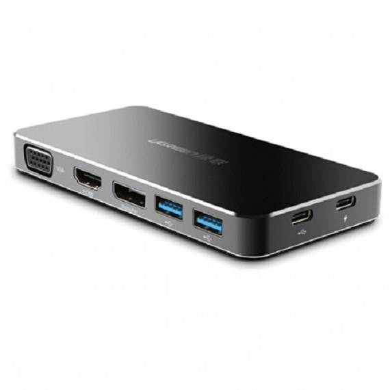Bộ chuyển đổi USB Type-C sang HDMI/VGA/Displayport + USB 3.0 hỗ trợ sạc cổng USB-C Ugreen UG-40872 3