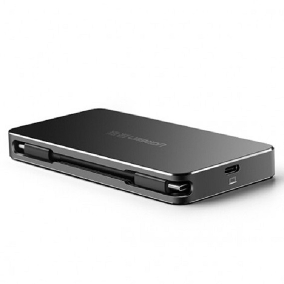 Bộ chuyển đổi USB Type-C sang HDMI/VGA/Displayport + USB 3.0 hỗ trợ sạc cổng USB-C Ugreen UG-40872 1