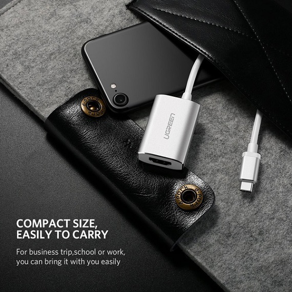 Cáp USB Type-C to HDMI Ugreen 40865 hỗ trợ 4Kx2K cao cấp 1