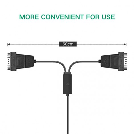 Cáp USB to 2 rs232 ( USB to 2 Com) chính hãng Ugreen UG-30769 cao cấp 2