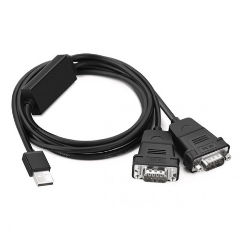 Cáp USB to 2 rs232 ( USB to 2 Com) chính hãng Ugreen UG-30769 cao cấp 1