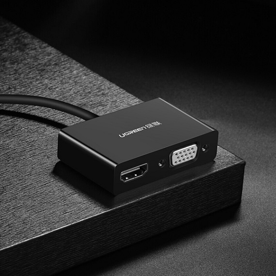 Adapter Chuyển Usb Type_C Ra Hdmi Và Vga Ugreen 50509