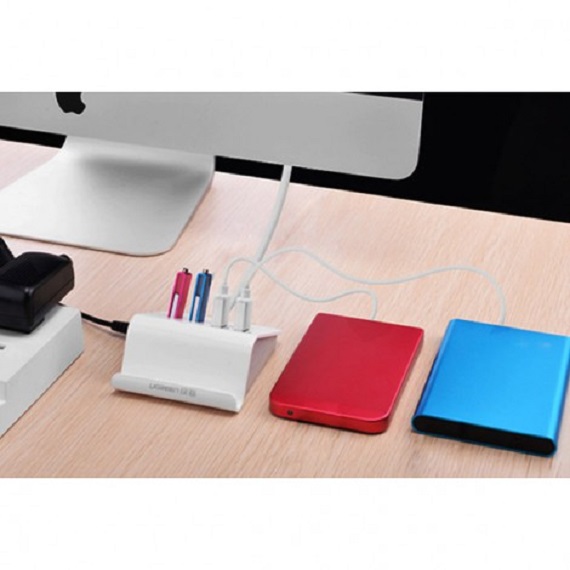 Bộ chia 4 cổng USB 3.0 Ugreen 20279 cao cấp 1