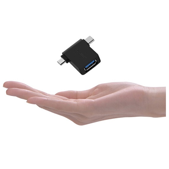 Micro USB + USB-C OTG USB 3.0 Cao Cấp Ugreen 30453 1