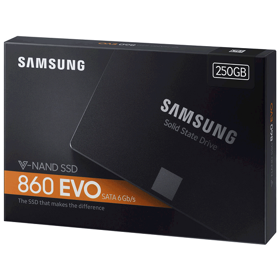 Ổ cứng SSD Samsung 860 Evo 250GB MZ-76E250BW SATA III 2.5 inch 4