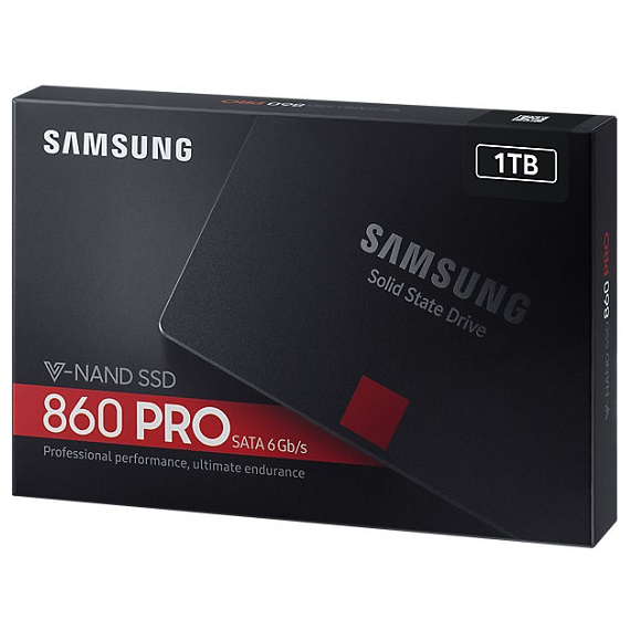 Ổ cứng SSD Samsung 860 Pro Series 1TB MZ-76P1T0BW Sata III 2.5 inch 4