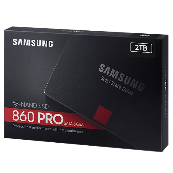 Ổ cứng SSD Samsung 860 Pro Series 2TB MZ-76P2T0BW Sata III 2.5 inch 4