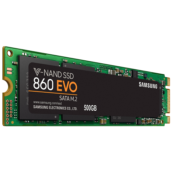 Ổ cứng SSD Samsung 860 Evo 500GB MZ-N6E500BW (M.2 2280) M.2 SATA III 2