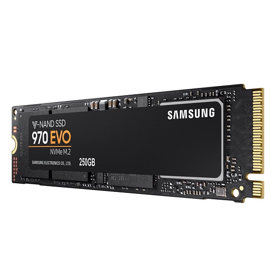 Ổ cứng SSD Samsung 970 EVO 250GB MZ-V7E250BW (M.2 2280) M.2 PCIe NVMe V-NAND 1