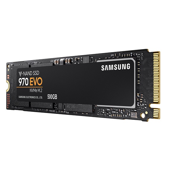 Ổ cứng SSD Samsung 970 EVO 500GB V-NAND MZ-V7E500BW (M.2 2280) M.2 PCIe NVMe 1