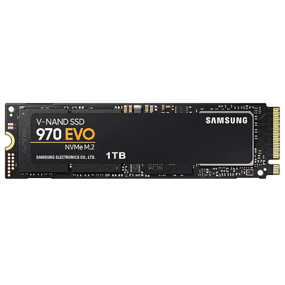 Ổ cứng SSD Samsung 970 EVO V-NAND 1TB MZ-V7E1T0BW (M.2 2280) M.2 PCIe NVMe