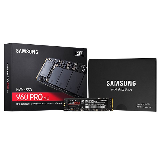 Ổ cứng SSD Samsung 960 Pro 2TB MZ-V6P2T0  (M.2 2280) M.2 PCIe NVMe 3