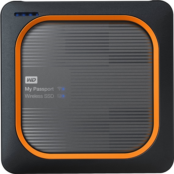 Ổ cứng di động SSD 1TB Western Digital My Passport Wireless WDBAMJ0010BGY usb 3.0 1