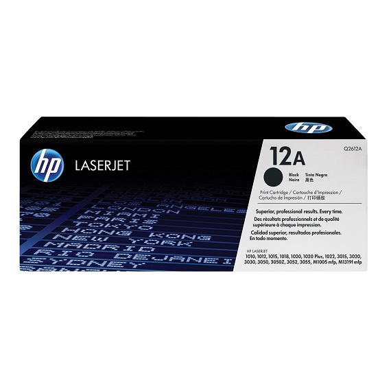 Mực in HP 12A (Q2612A) dùng cho máy in HP 1010/1020/3015 / 3050 / M1005/ 1319F