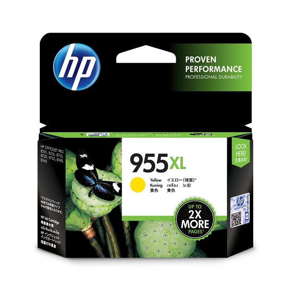 Mực in phun HP 955 (L0S57AA) màu vàng dùng cho máy HP Pro 7740, 8210, 8710, 8720, 8730, 8740, 8745 3