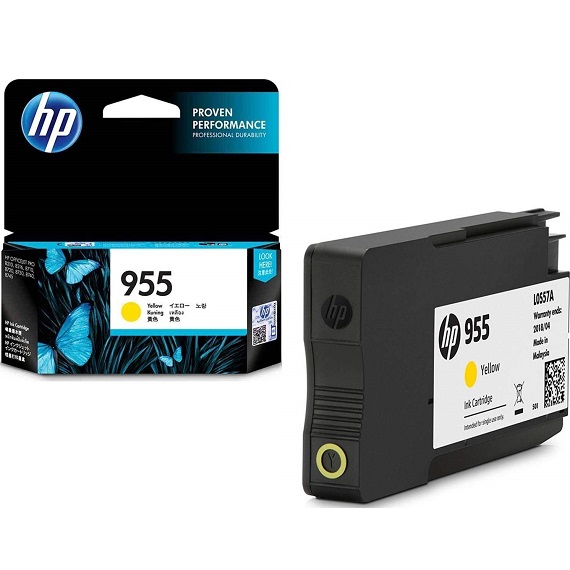 Mực in phun HP 955 (L0S57AA) màu vàng dùng cho máy HP Pro 7740, 8210, 8710, 8720, 8730, 8740, 8745 2