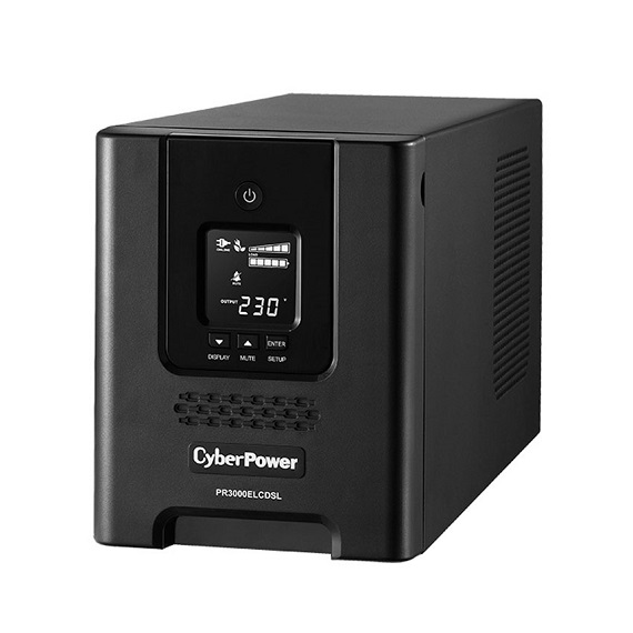 Bộ Lưu Điện UPS CyberPower PR3000ELCDSL 3000VA/2700W Chính Hãng