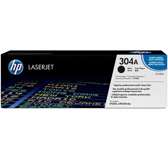 Mực in HP 304A (CC530A) màu đen dùng cho máy HP CP2025 / M2320 MFP
