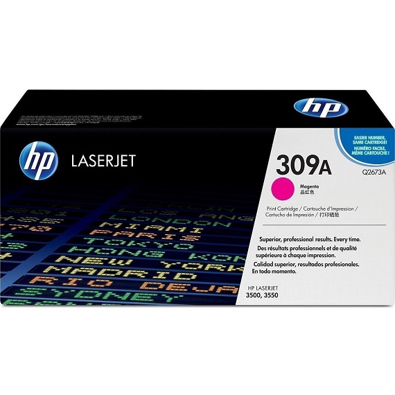 Mực in HP 309A (Q2673A) màu hồng dùng cho máy Laser màu HP 3500 / 3550