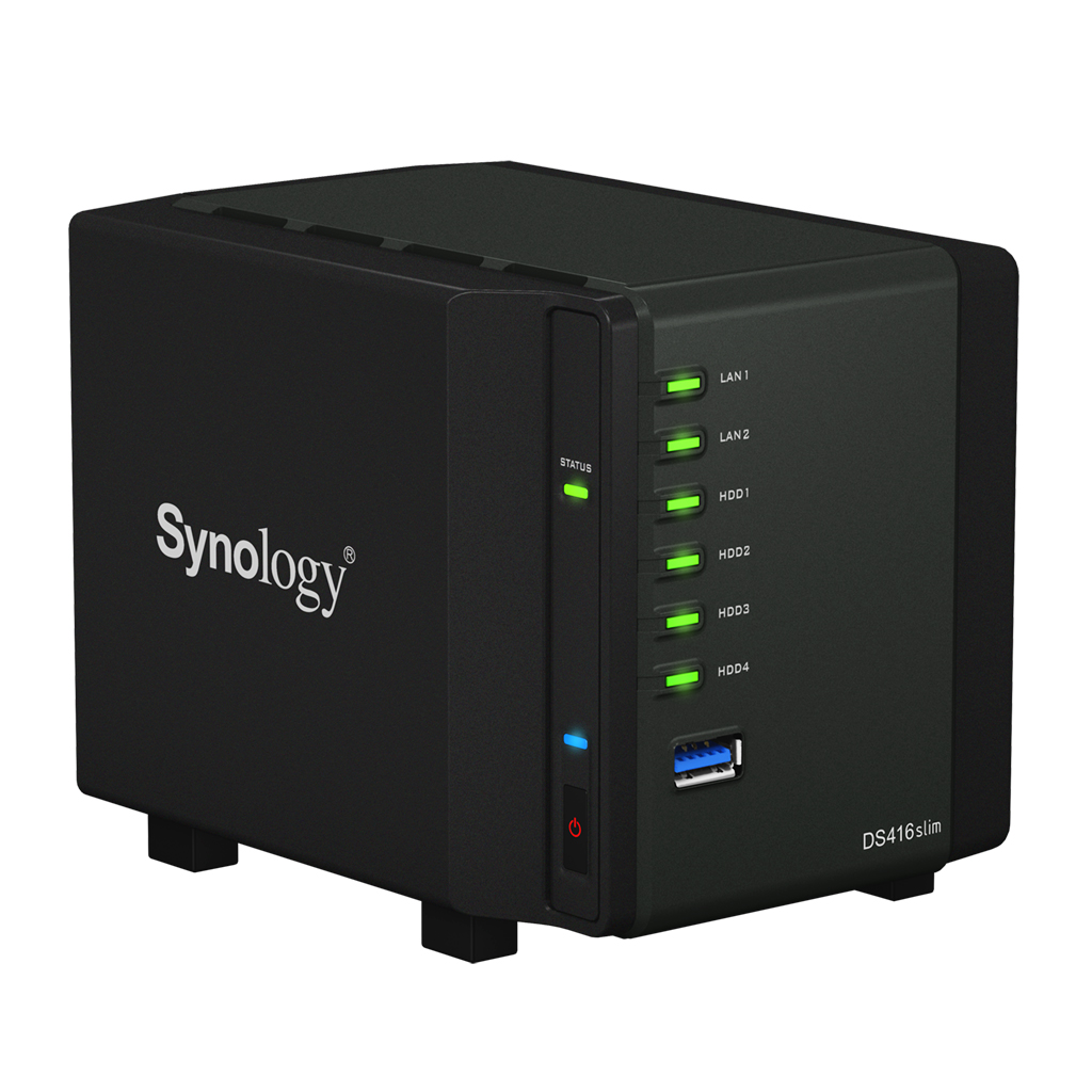 THIẾT BỊ LƯU TRỮ - STORAGE  NAS SYNOLOGY DS416 slim 1
