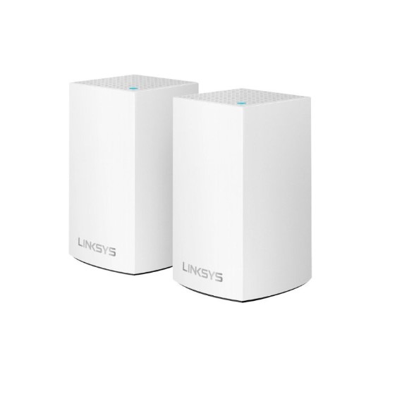 Router Linksys WHW0102  Velop Intelligent Mesh WiFi System, Dual-Band, 2-Pack (AC2600) 
