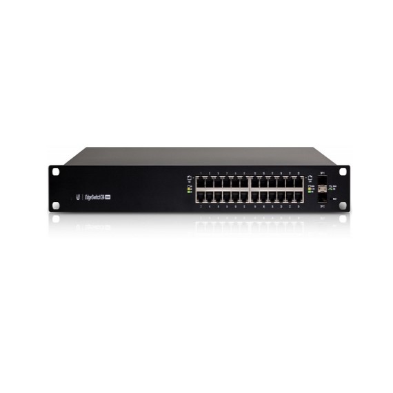 Thiết bị chuyển mạch - Gigabit Switch with SFP UBIQUITI EdgeSwitch ES-24-250W 24-Port Managed PoE 