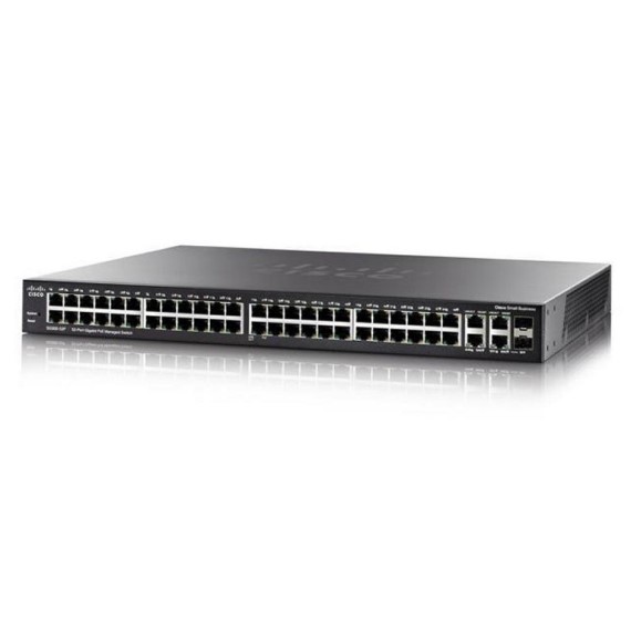 Switch Cisco SG350-28MP-K9 24 PoE+ Ports 382W 2 RJ45/SFP + 2 SFP