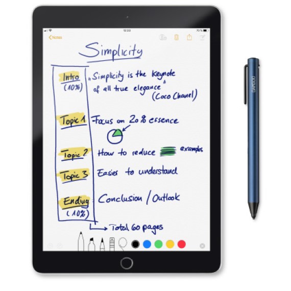 Bút cảm ứng Wacom Bamboo Tip (CS-710/B0-CX)