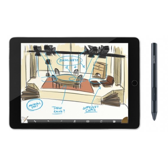 Bút cảm ứng Wacom Bamboo Sketch (CS-610P/K0-CX)