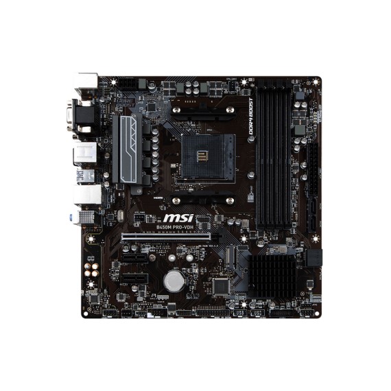 Mainboard MSI B450M PRO-VDH 1
